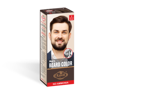 brown black beard color