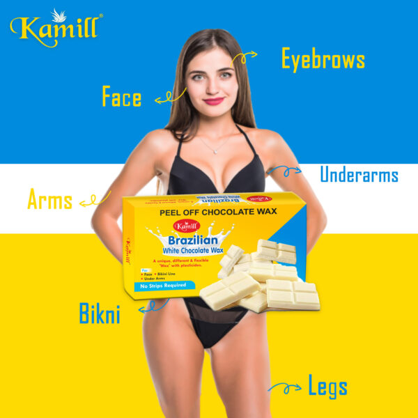 Kamill Brazilian Wax 500 Gm – Effortless Hair Removal with Smooth Results - Image 2