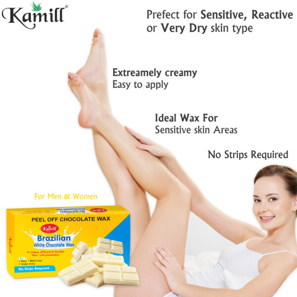 Kamill Brazilian Wax 500 Gm – Effortless Hair Removal with Smooth Results - Image 4