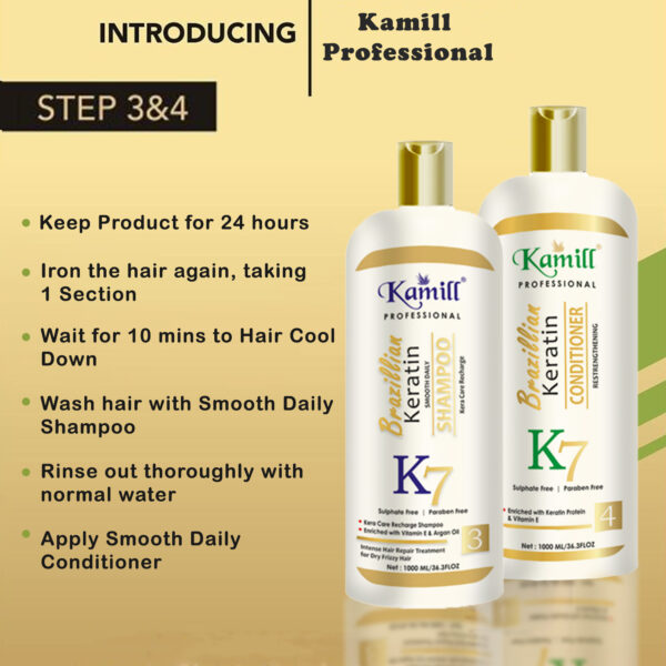 Kamill Brazilian Keratin Treatment – The Ultimate Solution for Smooth, Sleek Hair - Image 2