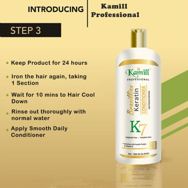 Kamill Brazilian Keratin Treatment – The Ultimate Solution for Smooth, Sleek Hair - Image 3