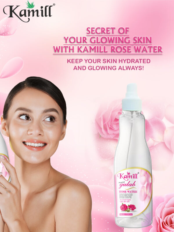 Kamill Rose Water Premium 230 – Pure, Natural, and Refreshing - Image 3