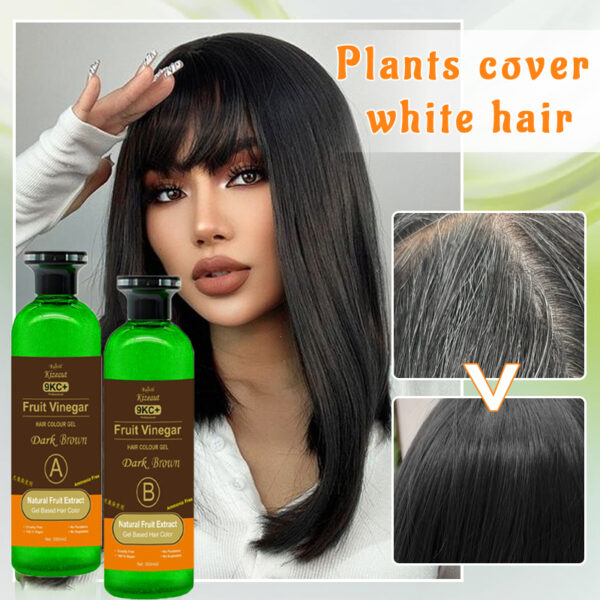 Kamill 9KC+ Fruit Vinegar Gel Colour – Natural Brown - Image 3