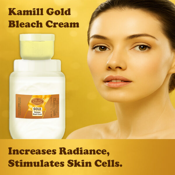 Kamill Gold Facial Bleach Cream – 1 Kg Pack - Image 2