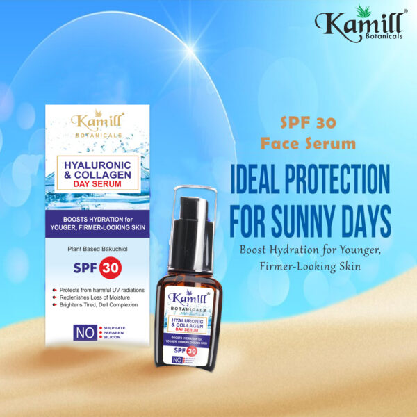 Kamill Botanicals Day Face Serum with Hyaluronic & Collagen - Image 2