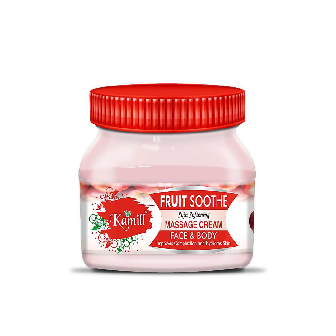 Kamill Fruit Massage Cream For Instant Glow And Skin Lightening (500 g)