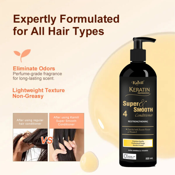 Kamill Keratin Super Smooth Conditioner No. 4 – 500 gm - Image 2