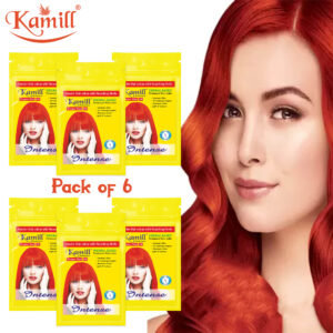 Kamill Copper Red Pouch Hair Color – 25 gm (Pack of 6)