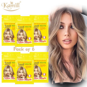 Kamill Golden Blonde Pouch Hair Color – 25 gm (Pack of 6)