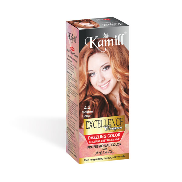 Kamill Golden Brown Hair Color, Golden Brown Hair Dye, Ammonia-Free Hair Color, Keratin Hair Color, Argan Oil Hair Color, Natural Brown Hair Color, Long-Lasting Hair Color, Salon Hair Color at Home, Grey Coverage Hair Dye, Glossy Hair Color, Professional Hair Color 100 gm, Vibrant Brown Hair Color, Hair Care and Color, Kamill Hair Color for Women, Kamill Hair Color for Men.