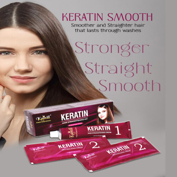 Kamill Professional Keratin Hair Straightening Kit – 165 g - Image 2