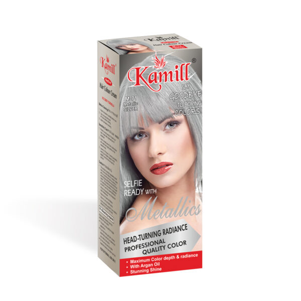 Kamill Metallic Silver Hair Color – 100 gm