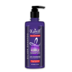 Kamill Professional Color Protect Purple or Silver Shampoo With Anti-Brassiness Formula (500 ml)