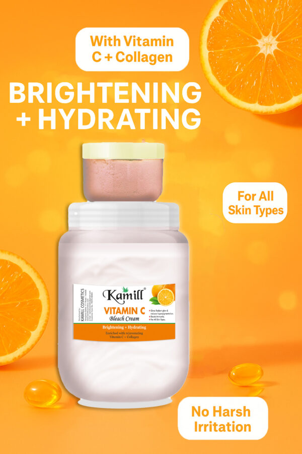 Kamill Vitamin C Facial Bleach Cream – 1 Kg Pack - Image 2
