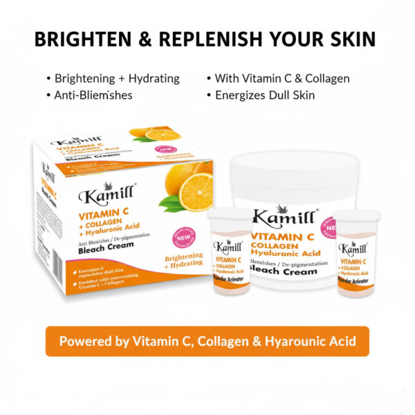 Kamill Vitamin C Bleach Cream (250 g) - Image 4