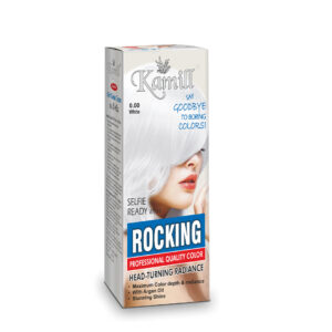 Kamill White Hair Color, White Hair Dye, Ammonia-Free Hair Color, Keratin Hair Color, Argan Oil Hair Color, Salon Hair Color at Home, Long-Lasting Hair Color, Grey Coverage Hair Dye, Glossy Hair Color, Bold Hair Color 100 gm, Trendy White Hair Color, Kamill Hair Color for Men & Women, Professional Hair Color, Pure Hair Color Shades.