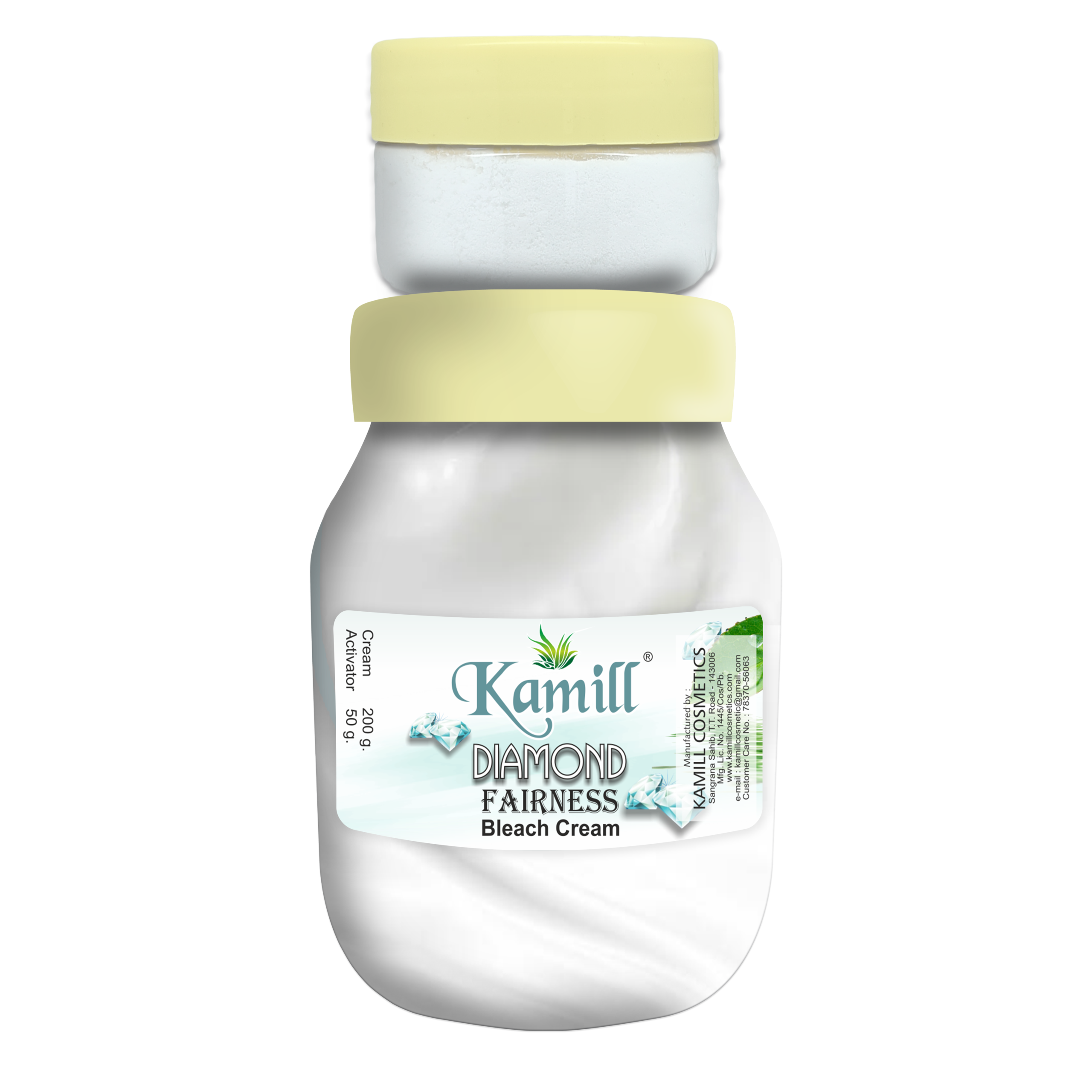 Kamill Diamond Fairness Bleach Cream 250g - Professional Parlour Pack