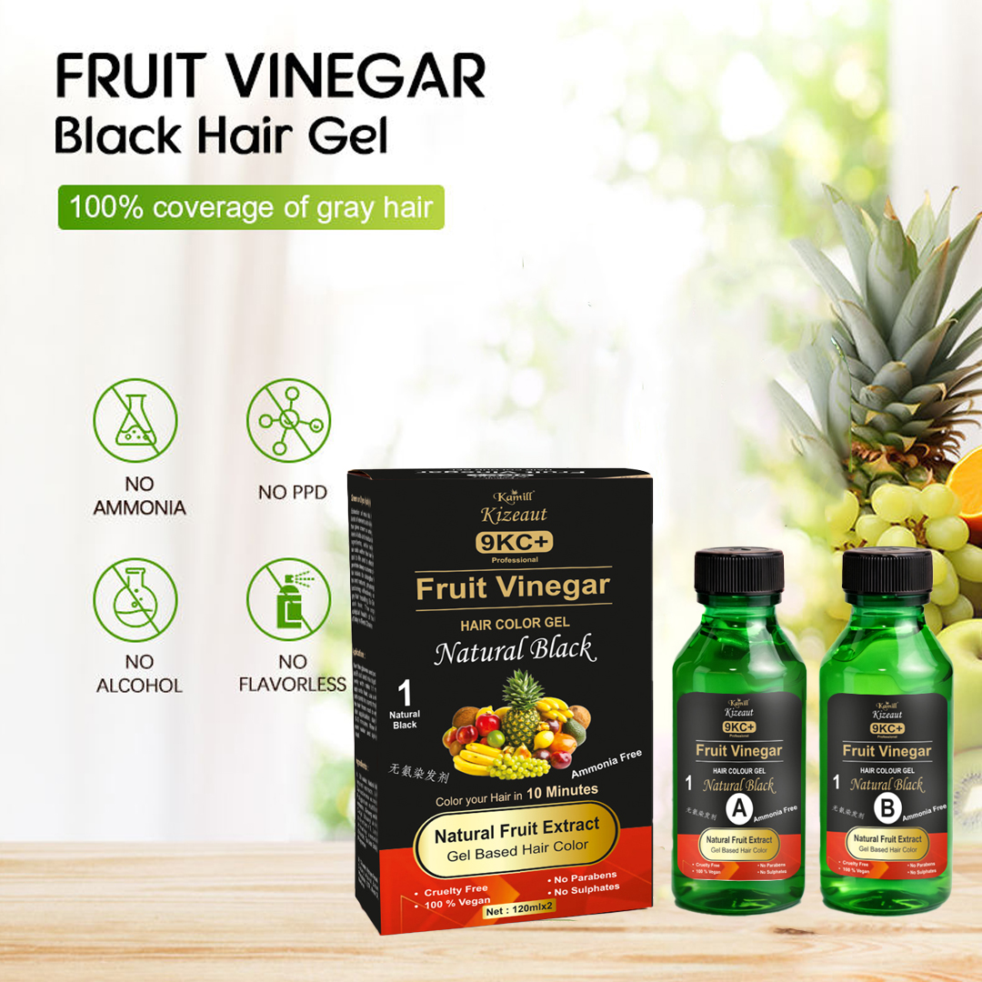 Fruit vinegar hair color, professional hair color India, grey coverage hair dye